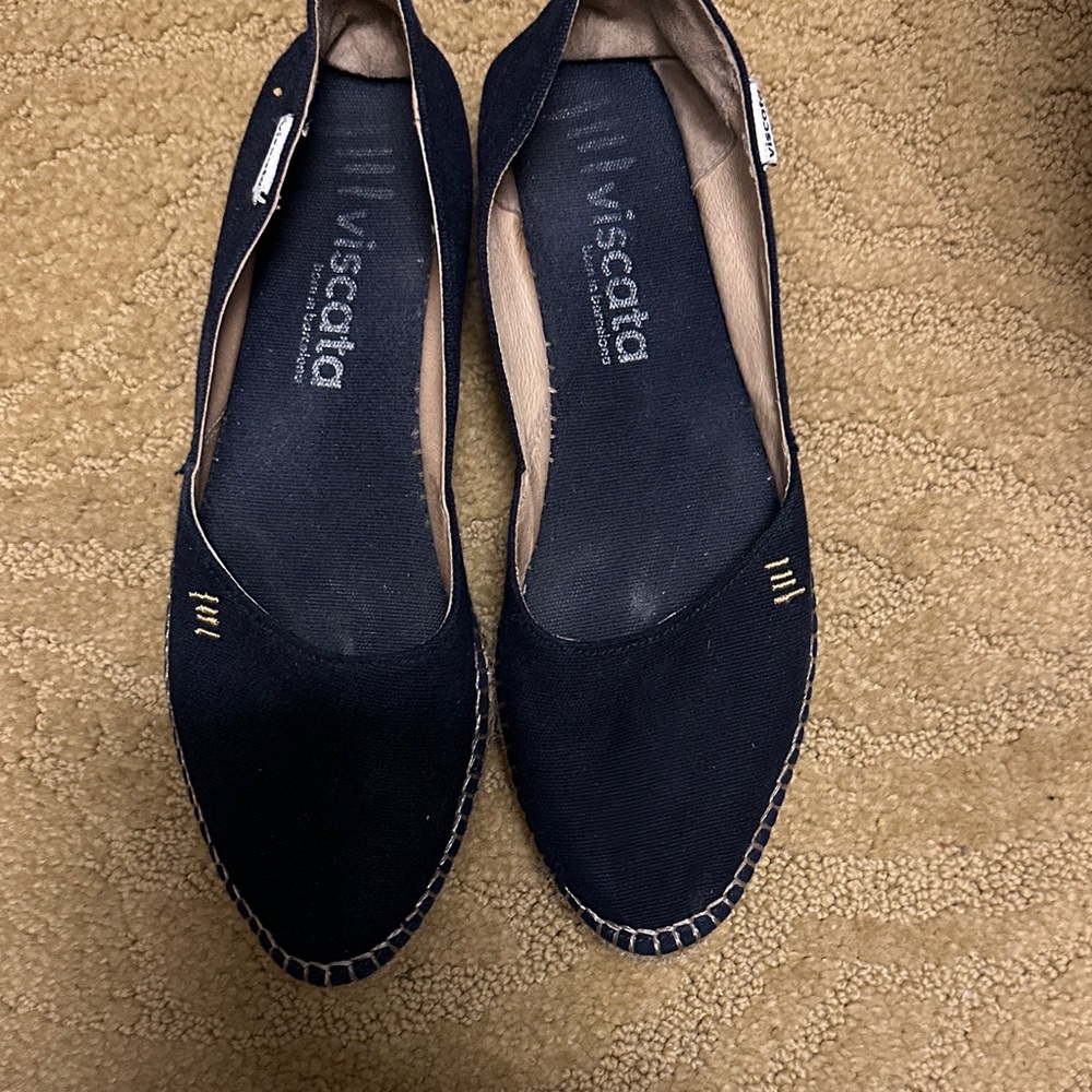 VISCATA Women's Classic Navy Espadrilles